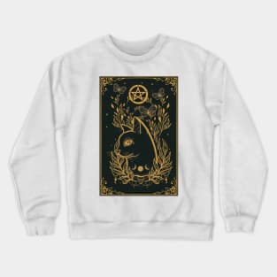 Black Cat Crewneck Sweatshirt